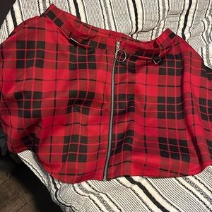 Plaid skirt